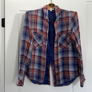 Cloth & Stone plaid shirt